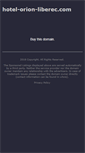 Mobile Screenshot of hotel-orion-liberec.com